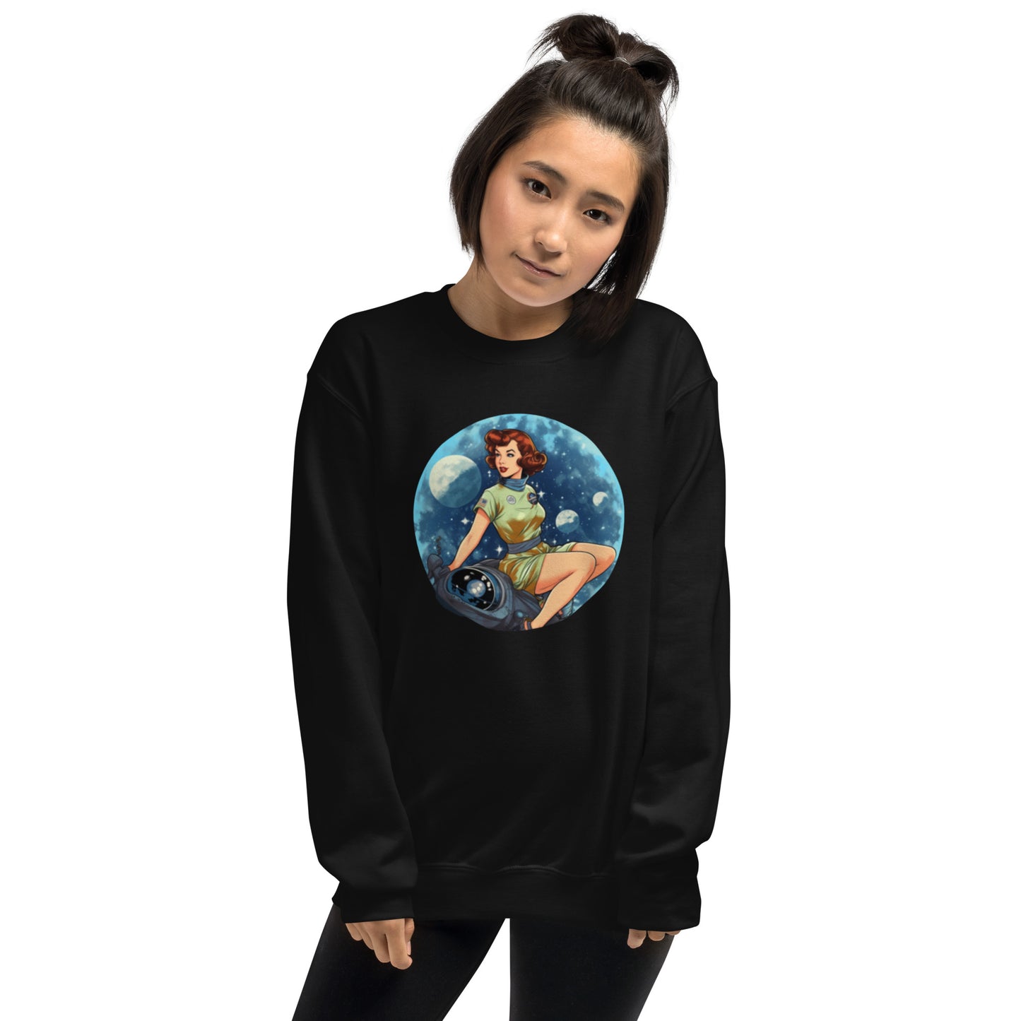 Galaxy Girl Unisex Sweatshirt