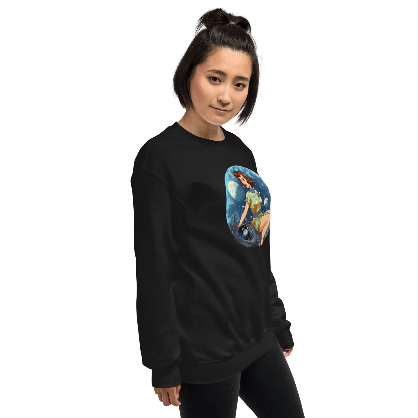 Galaxy Girl Unisex Sweatshirt