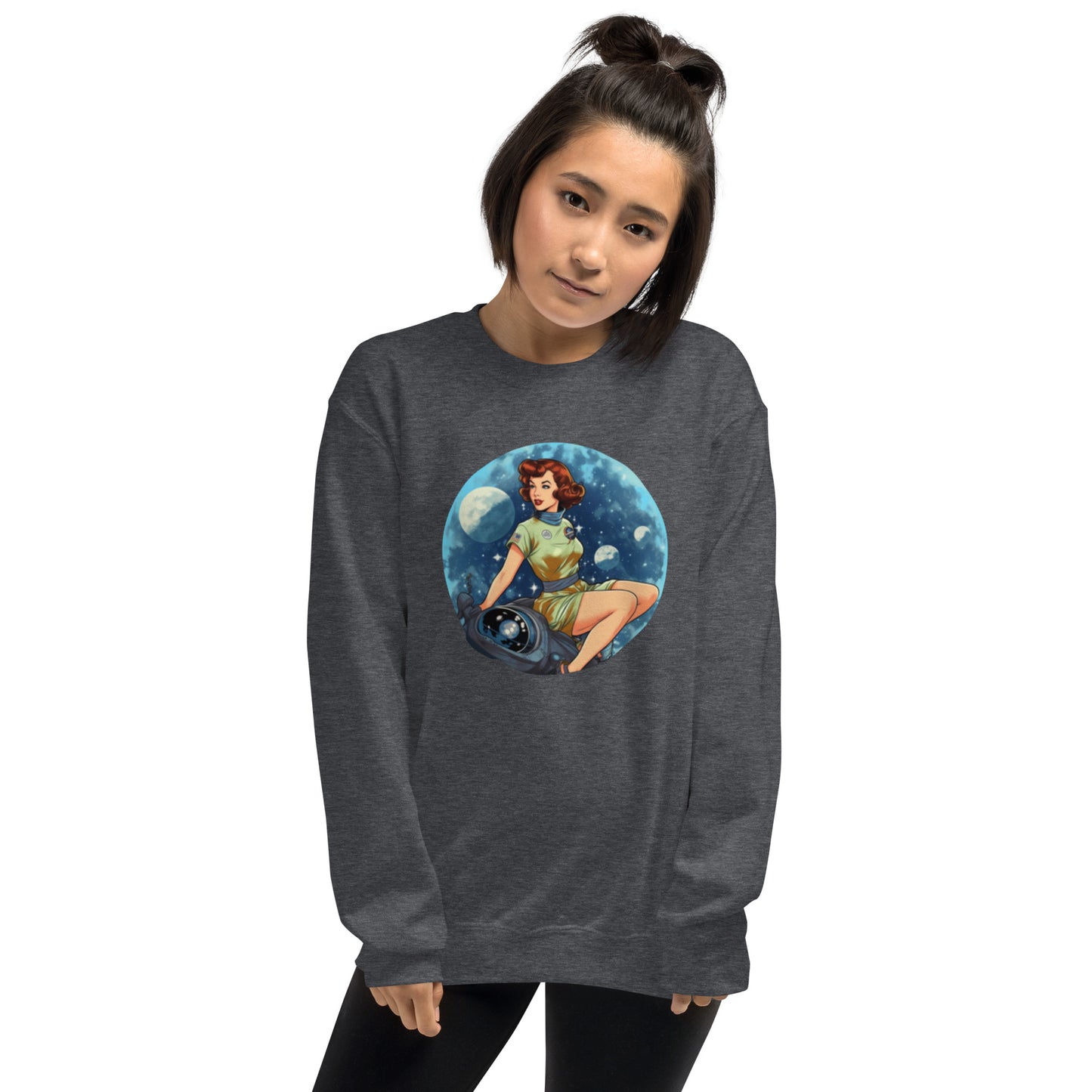Galaxy Girl Unisex Sweatshirt
