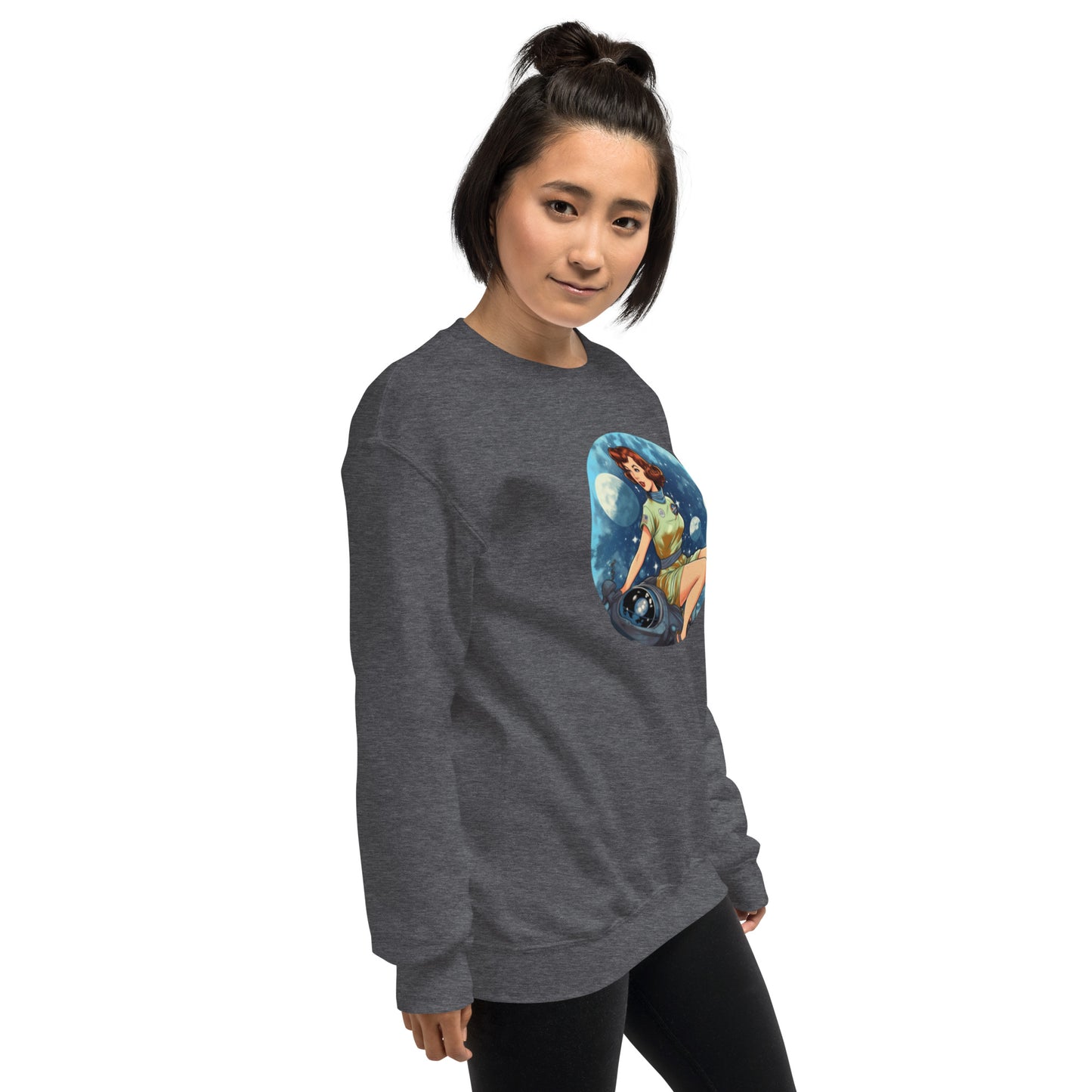 Galaxy Girl Unisex Sweatshirt