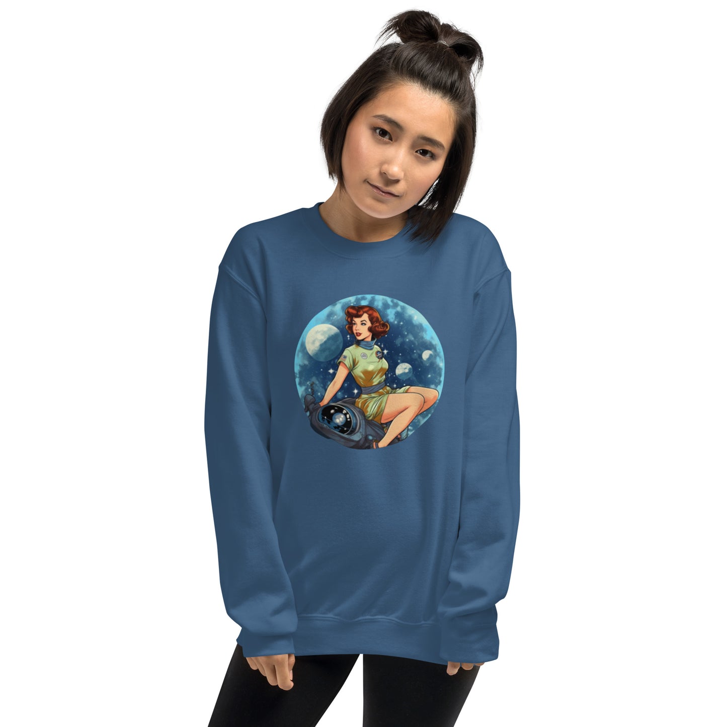 Galaxy Girl Unisex Sweatshirt