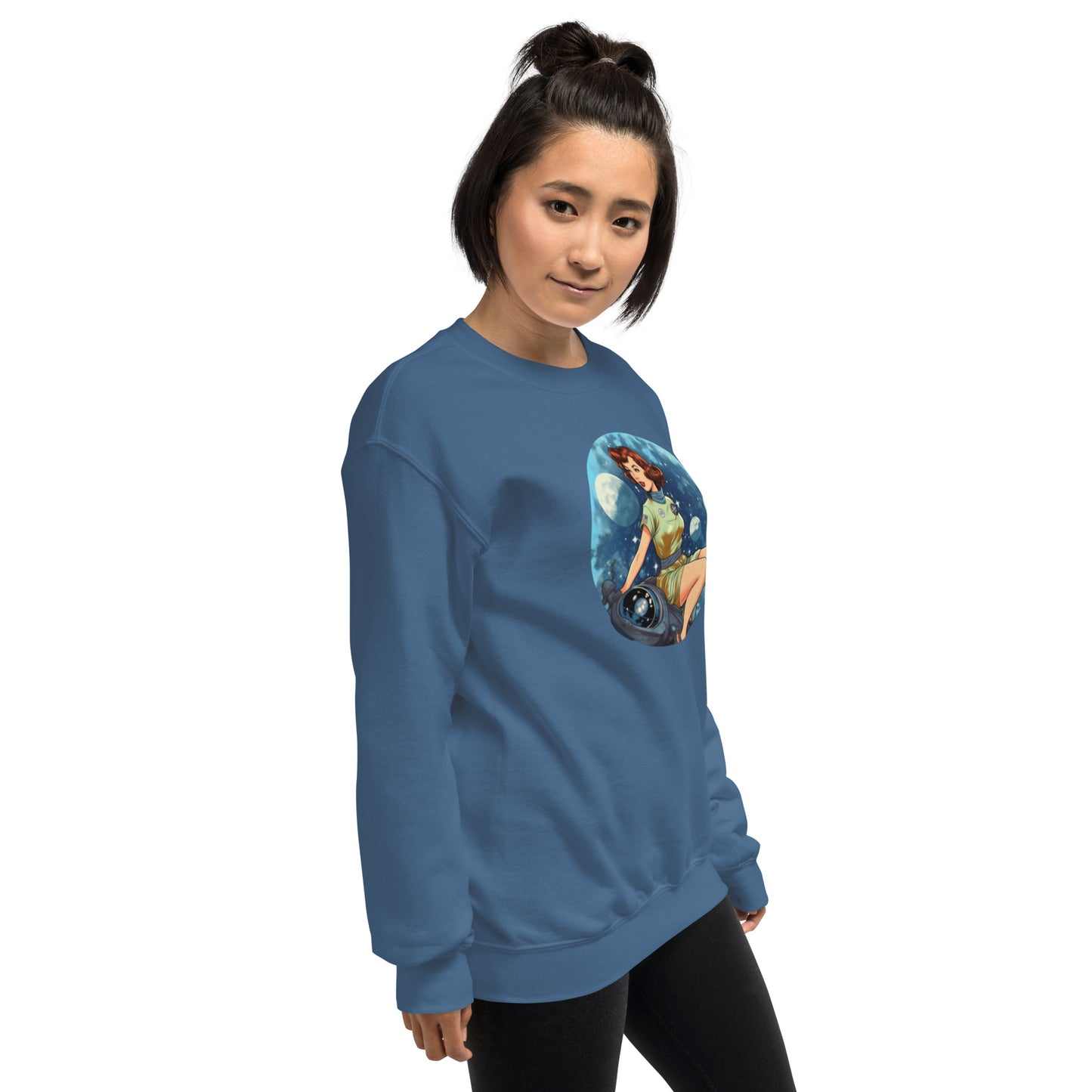 Galaxy Girl Unisex Sweatshirt