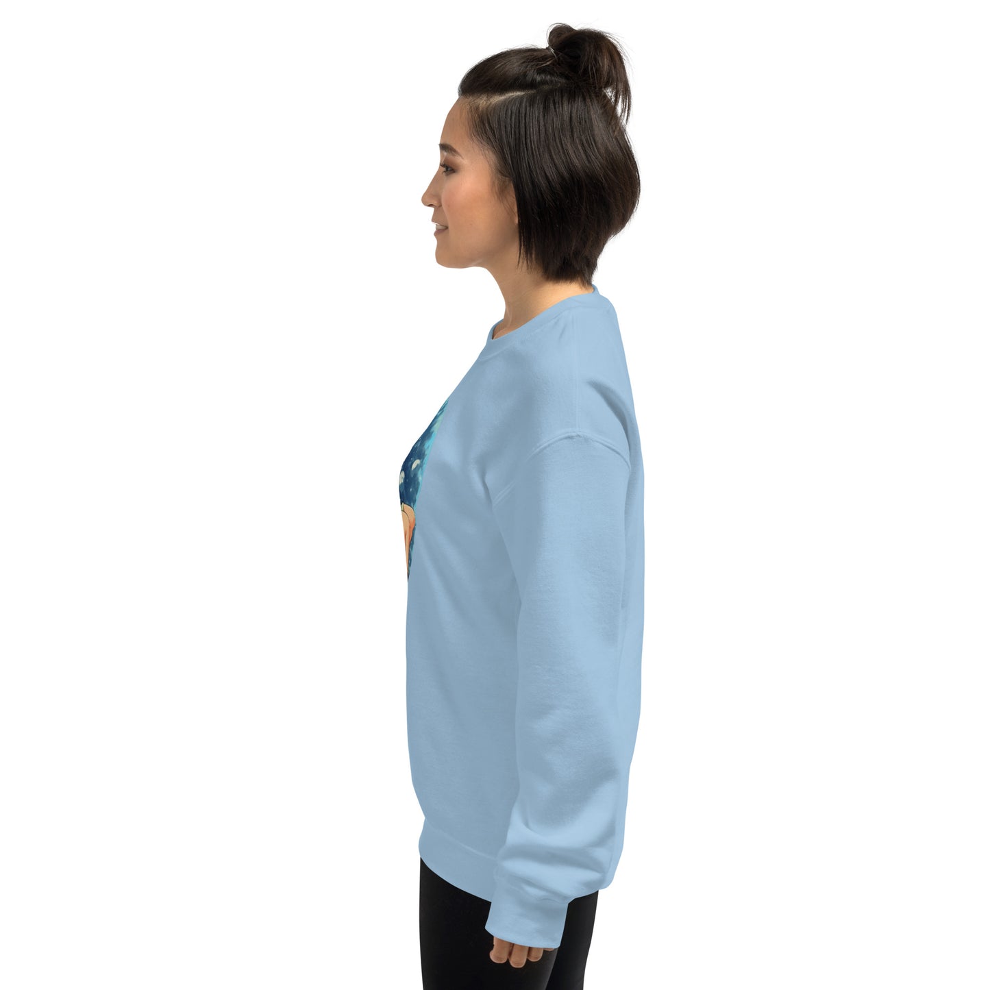 Galaxy Girl Unisex Sweatshirt