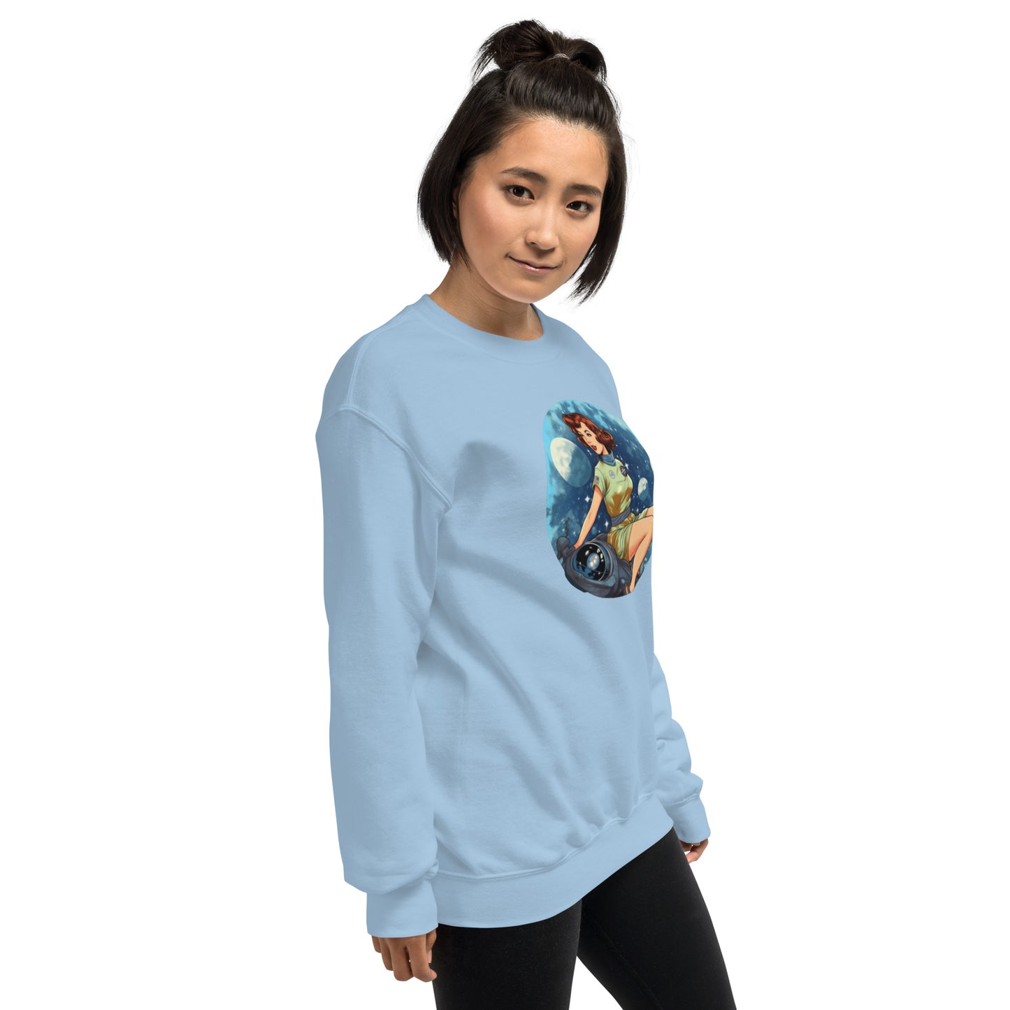 Galaxy Girl Unisex Sweatshirt