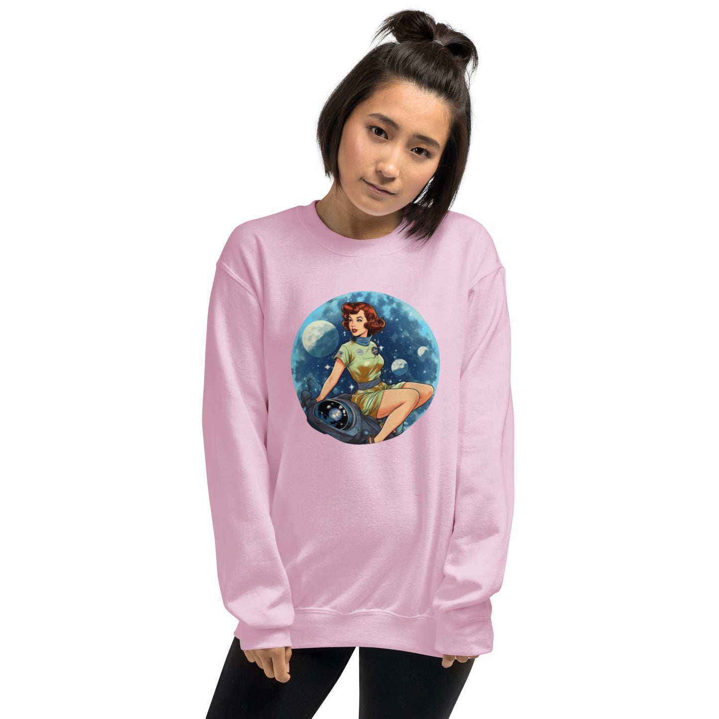 Galaxy Girl Unisex Sweatshirt