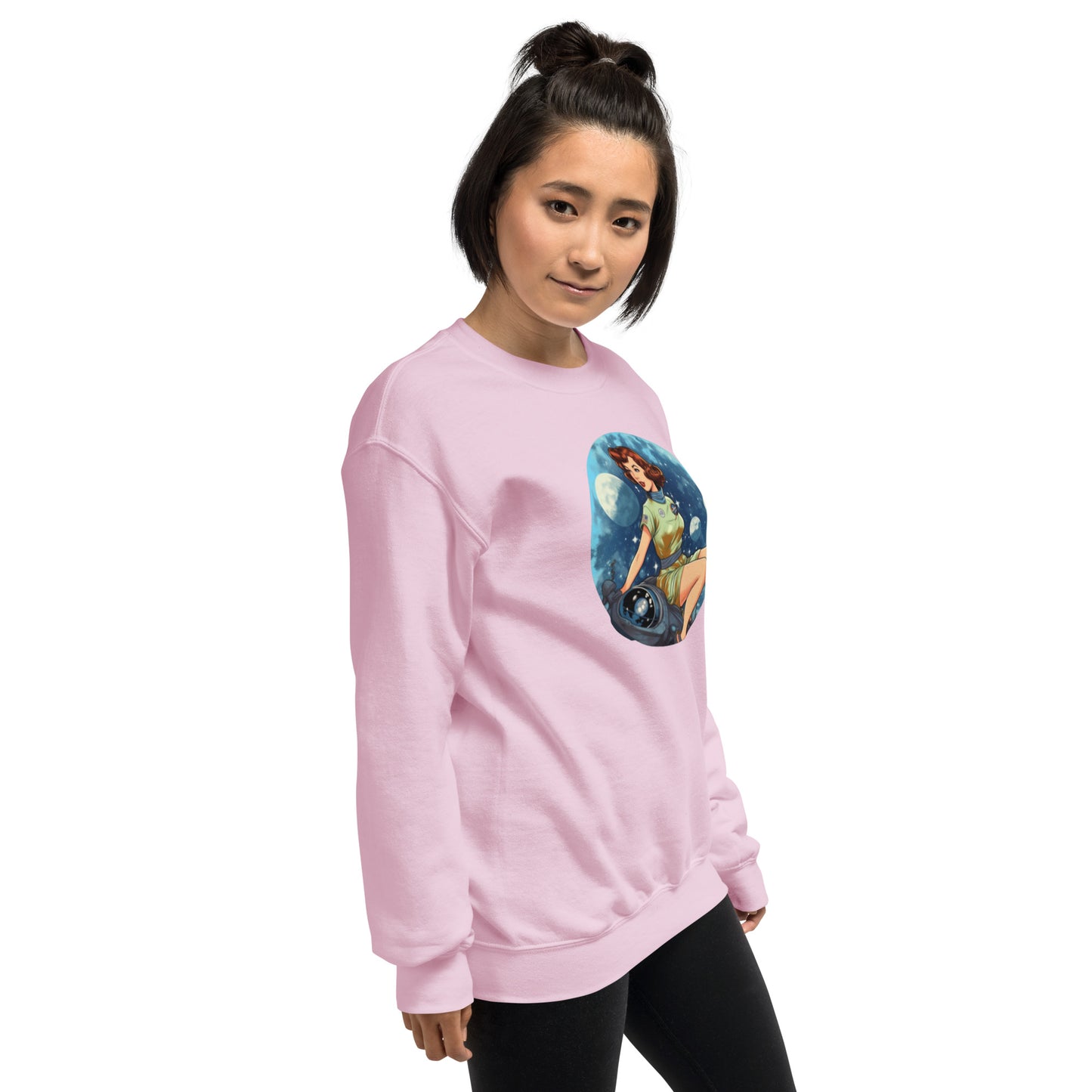 Galaxy Girl Unisex Sweatshirt