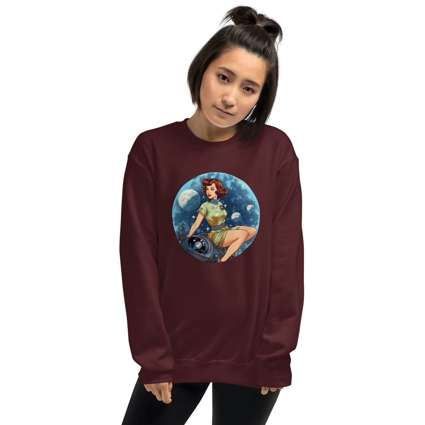 Galaxy Girl Unisex Sweatshirt