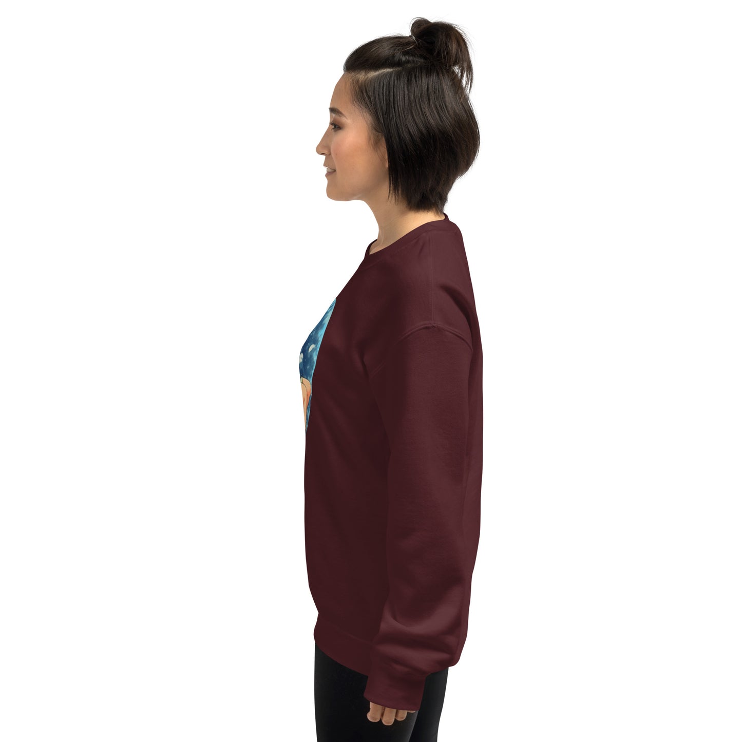 Galaxy Girl Unisex Sweatshirt