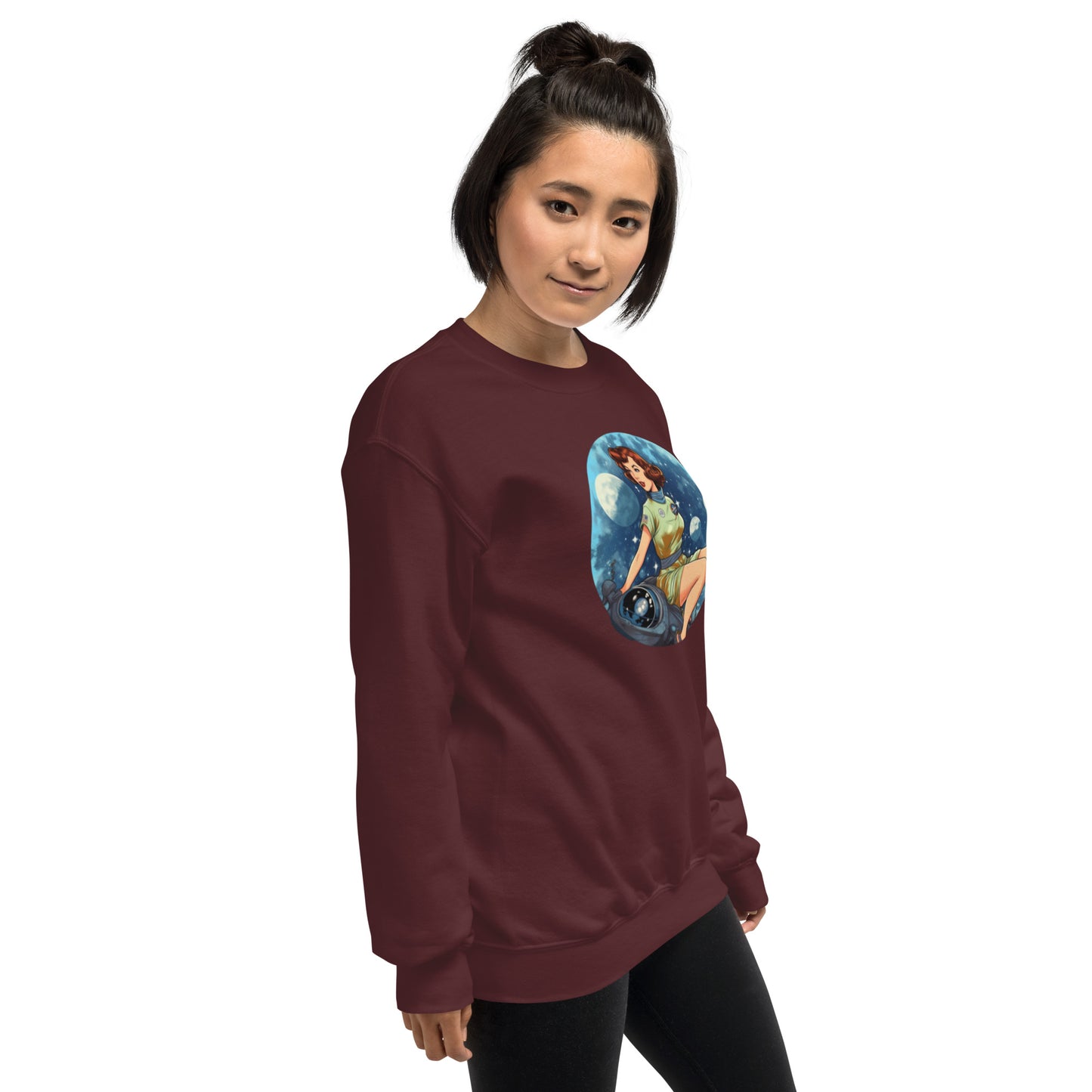 Galaxy Girl Unisex Sweatshirt