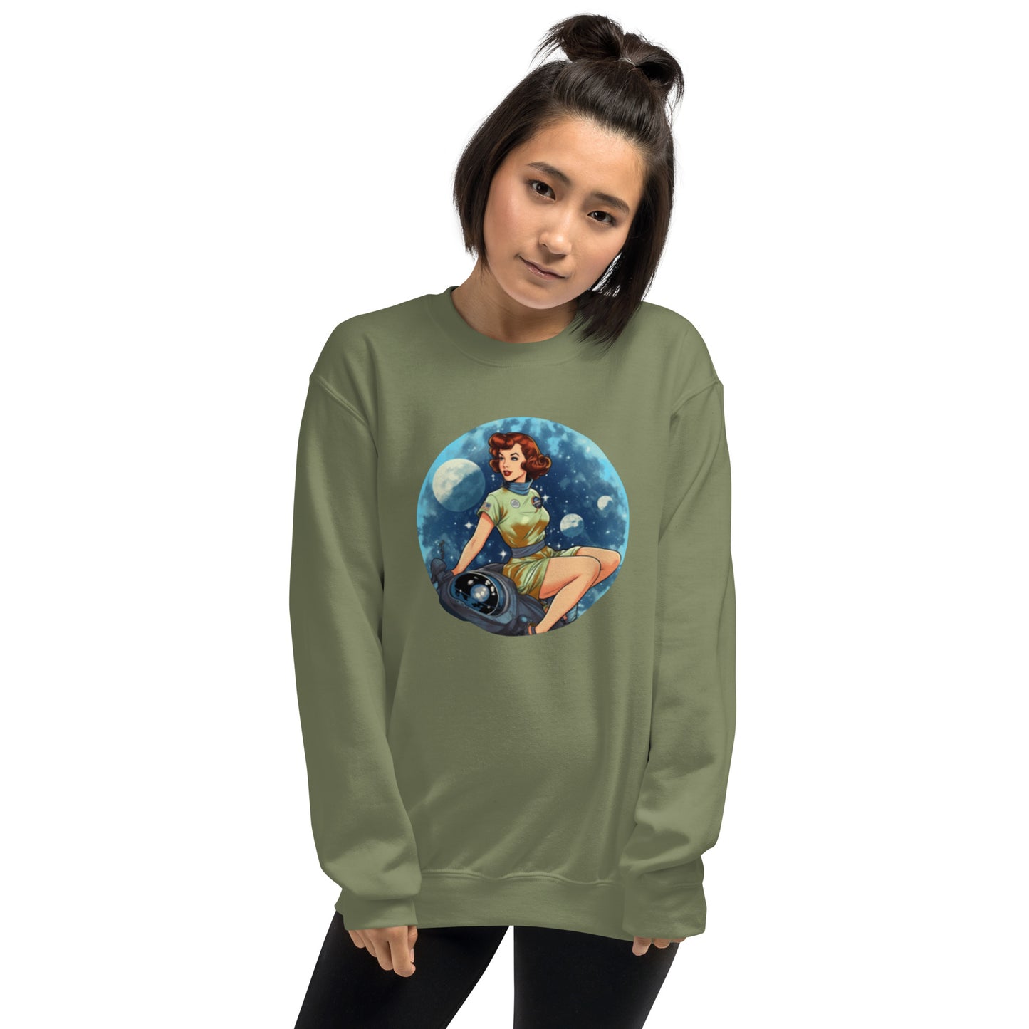 Galaxy Girl Unisex Sweatshirt