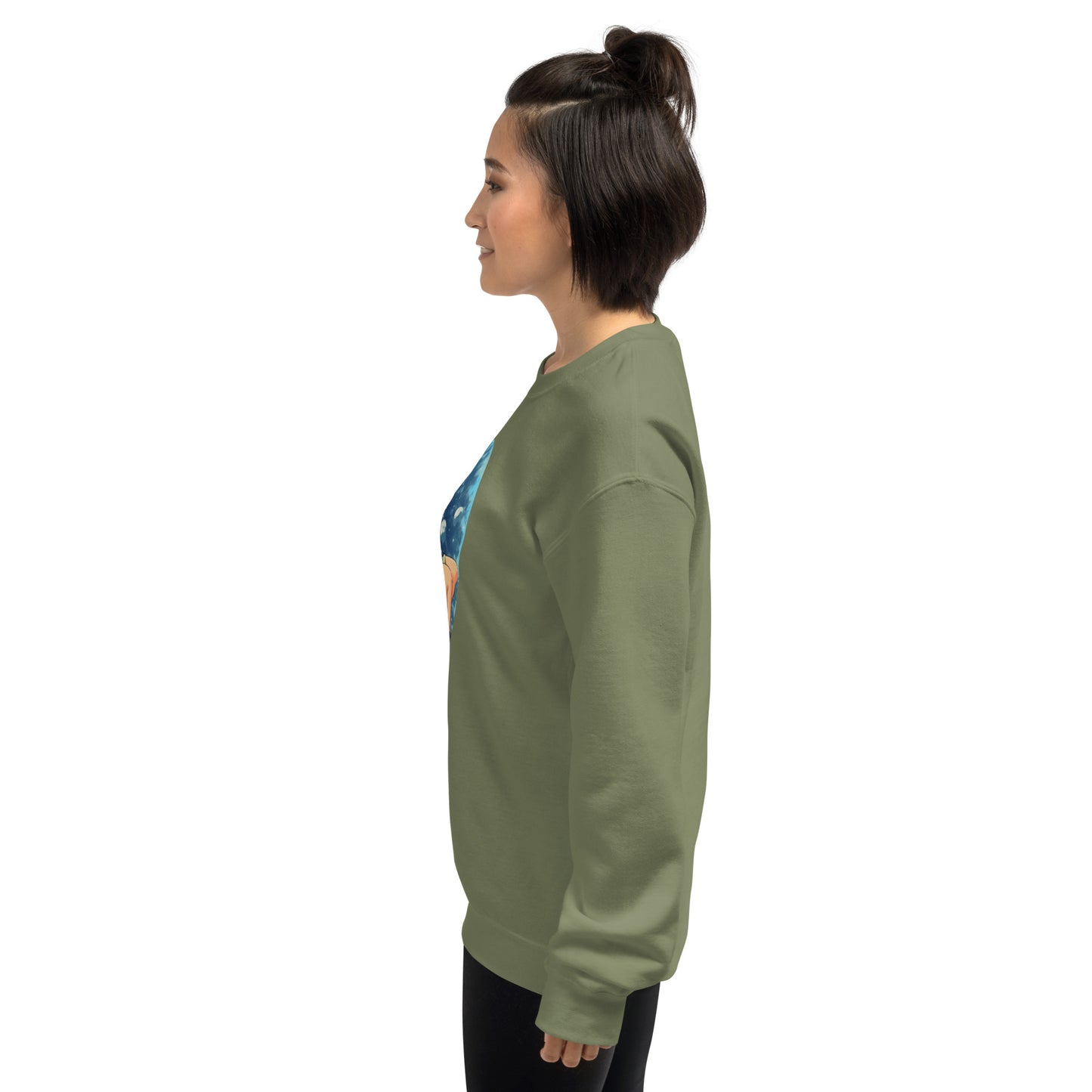 Galaxy Girl Unisex Sweatshirt