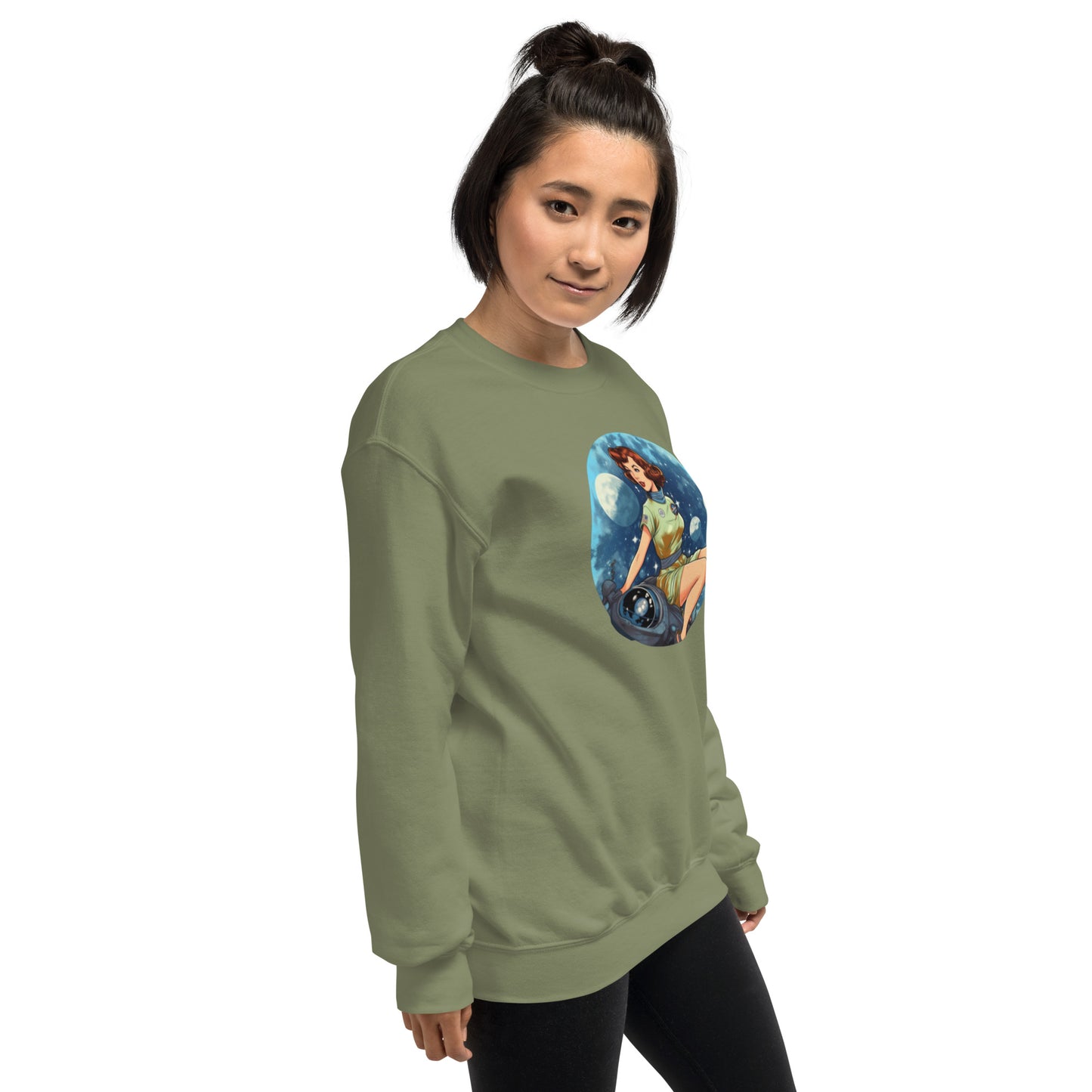 Galaxy Girl Unisex Sweatshirt