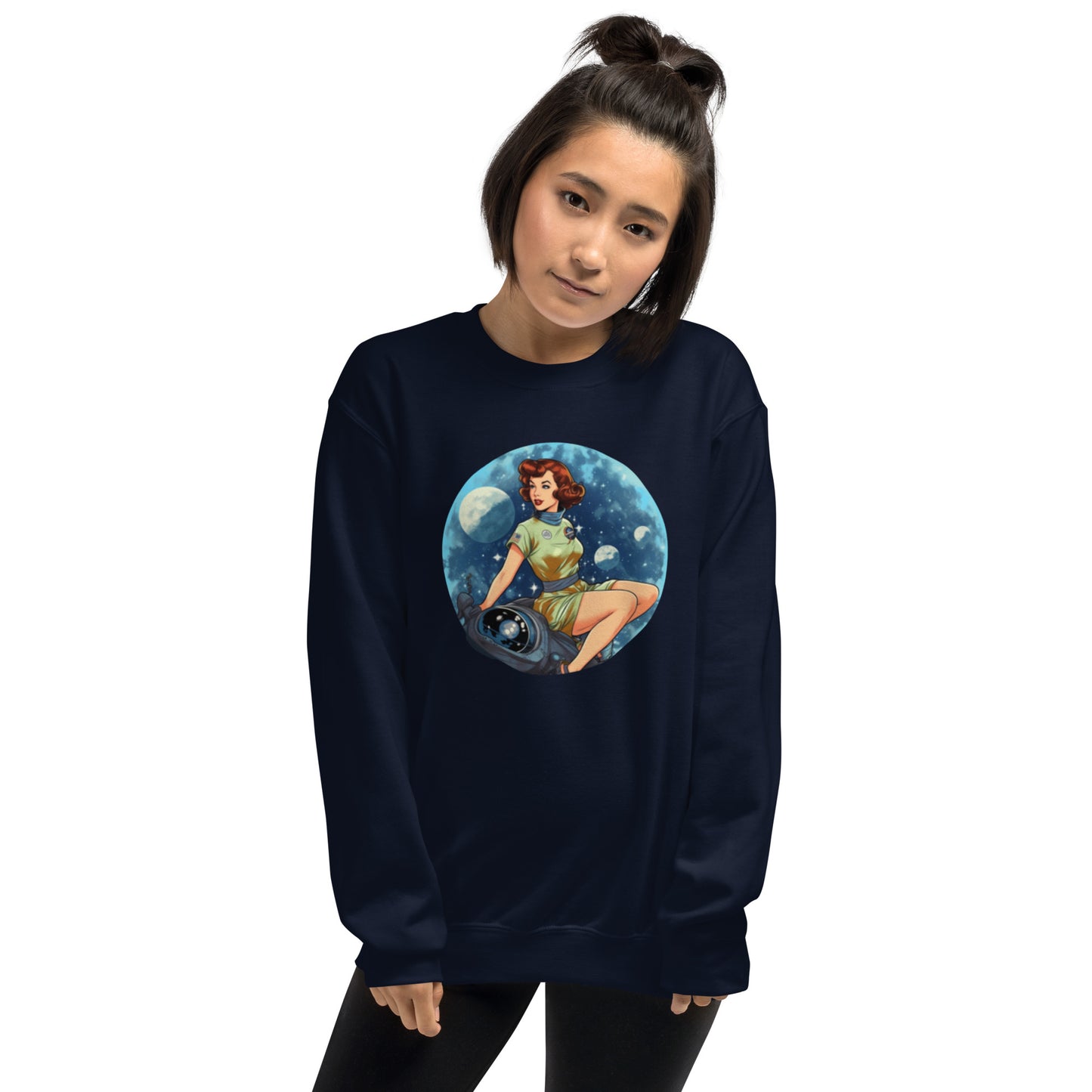 Galaxy Girl Unisex Sweatshirt