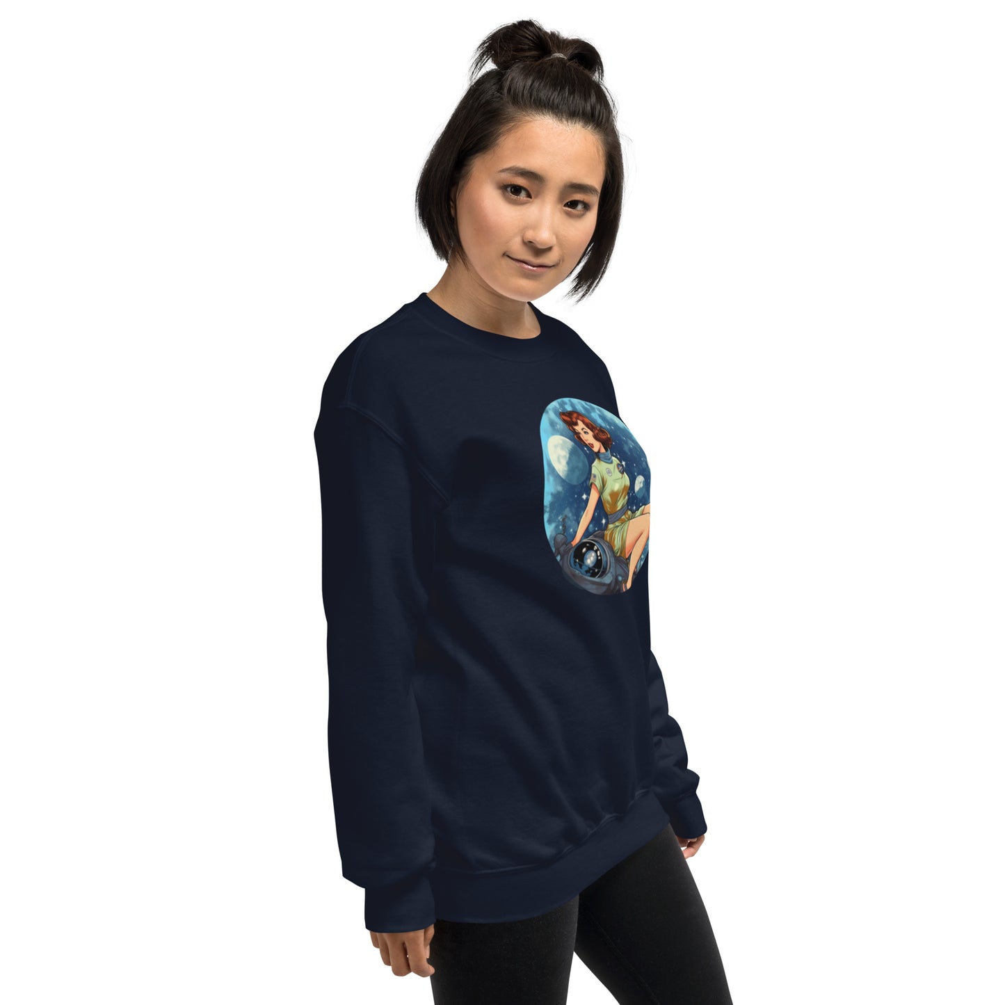 Galaxy Girl Unisex Sweatshirt
