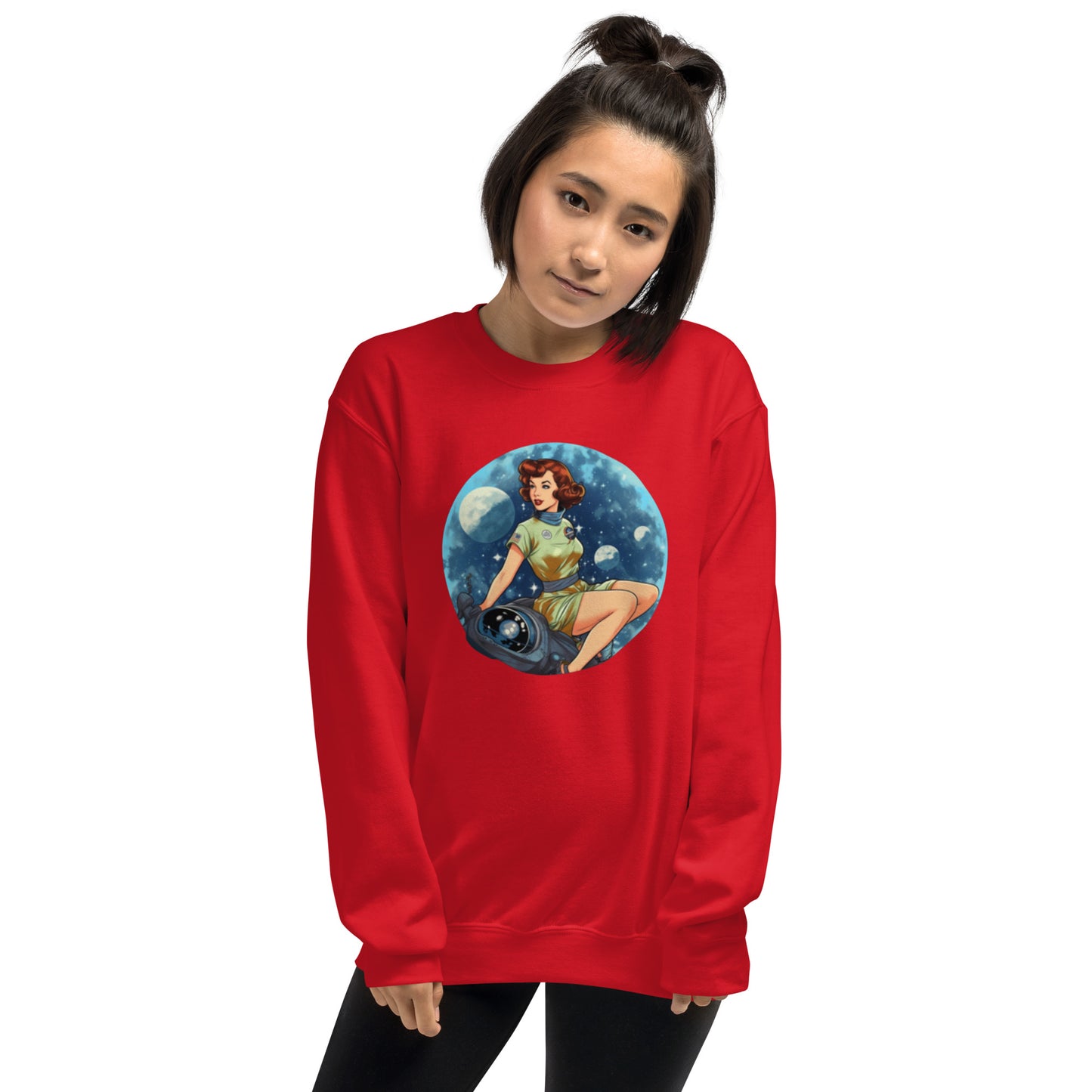 Galaxy Girl Unisex Sweatshirt