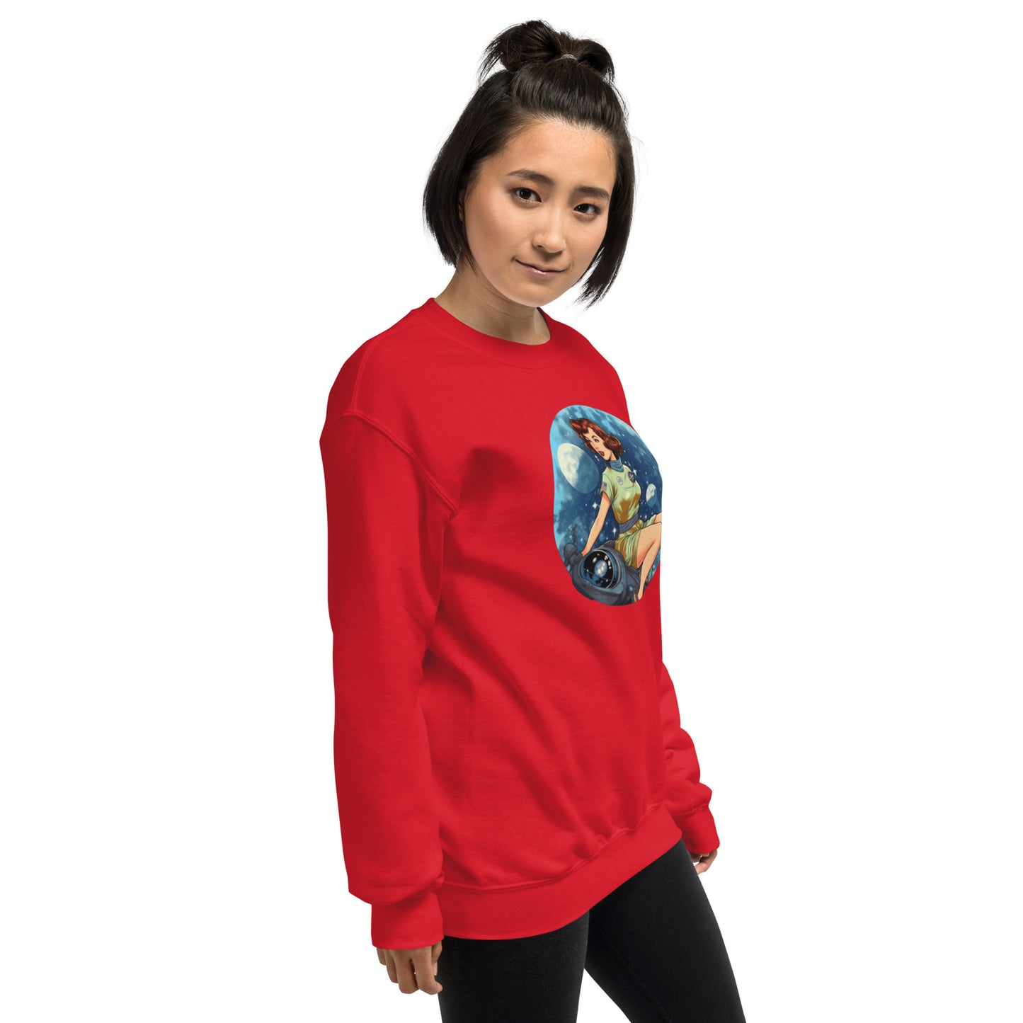 Galaxy Girl Unisex Sweatshirt