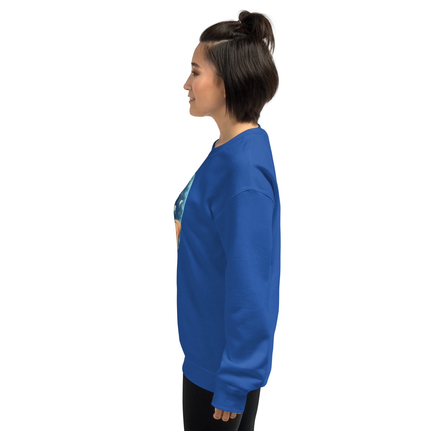 Galaxy Girl Unisex Sweatshirt