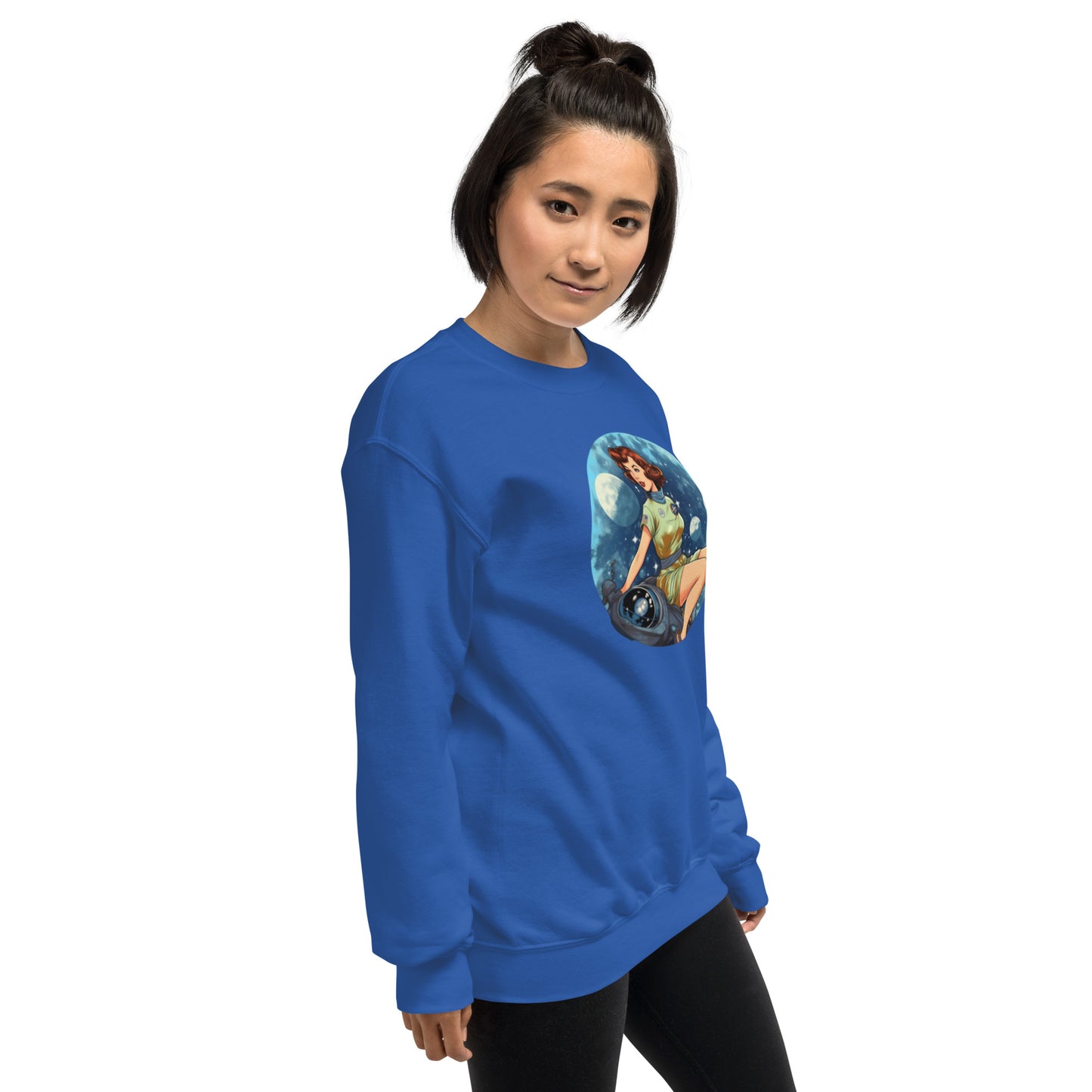 Galaxy Girl Unisex Sweatshirt