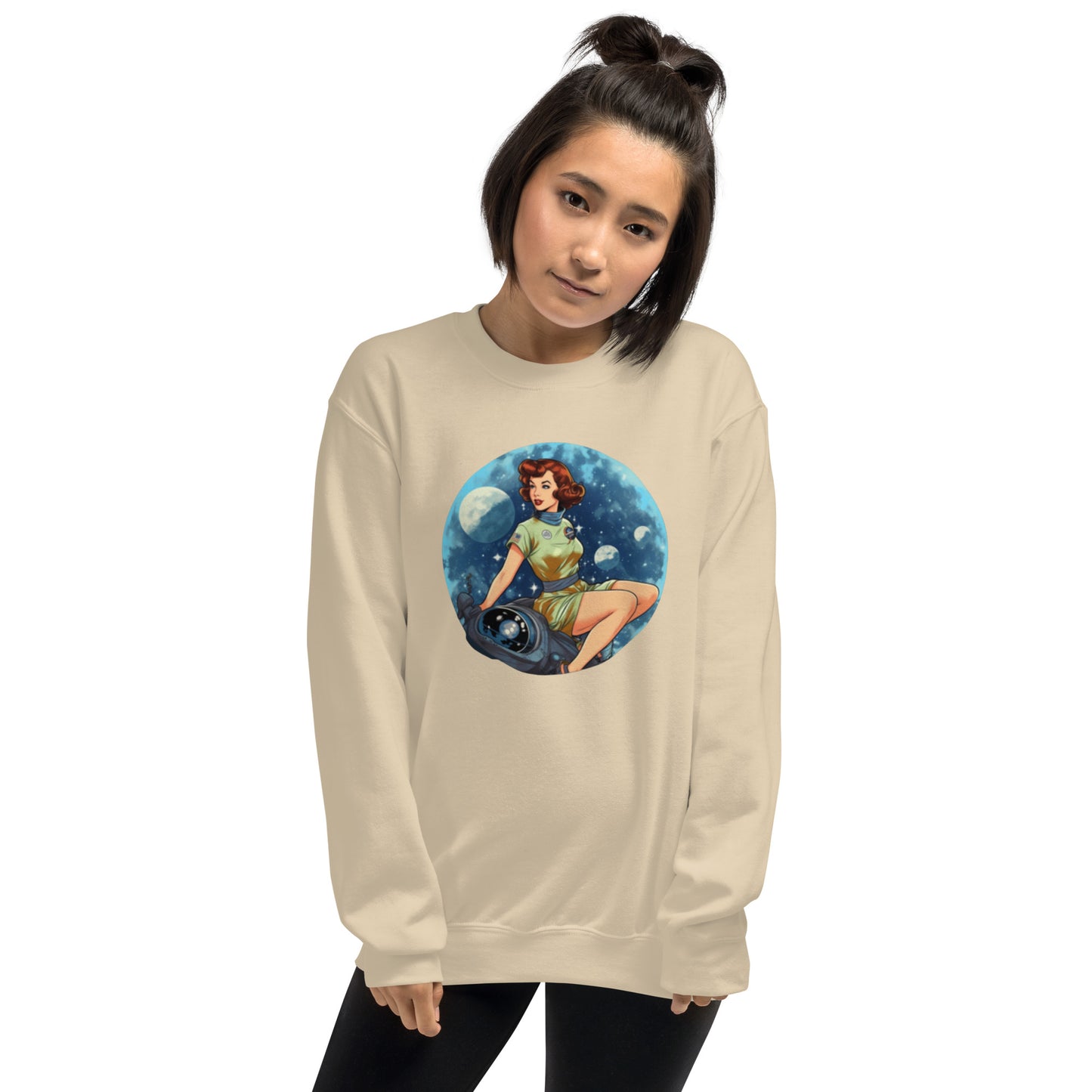 Galaxy Girl Unisex Sweatshirt