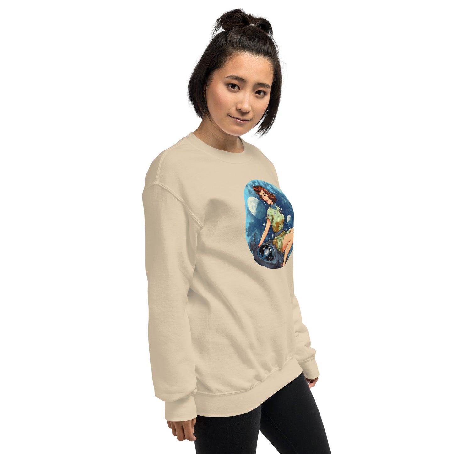 Galaxy Girl Unisex Sweatshirt