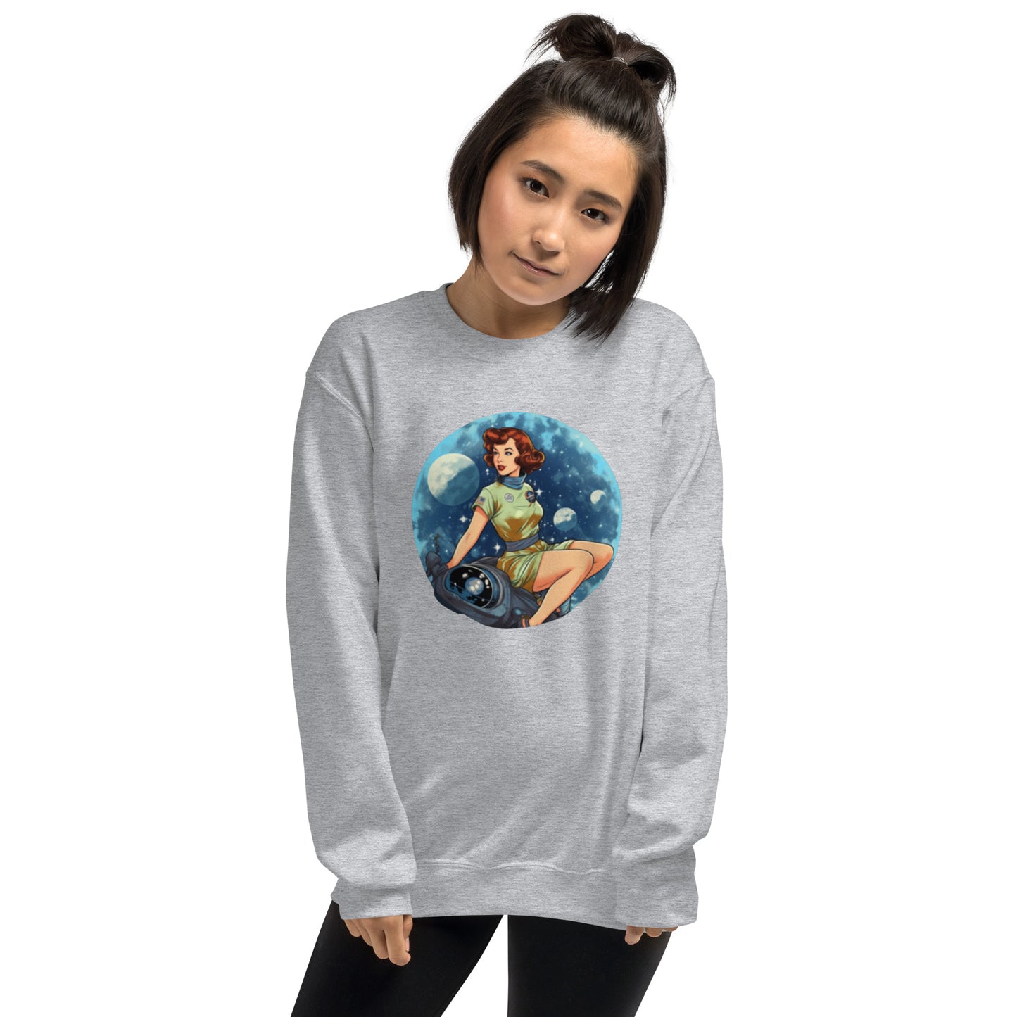 Galaxy Girl Unisex Sweatshirt