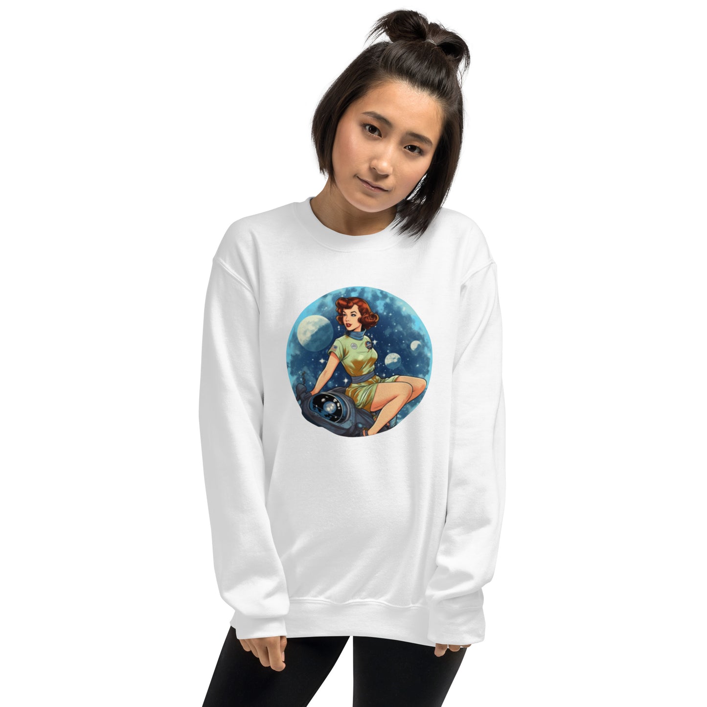 Galaxy Girl Unisex Sweatshirt