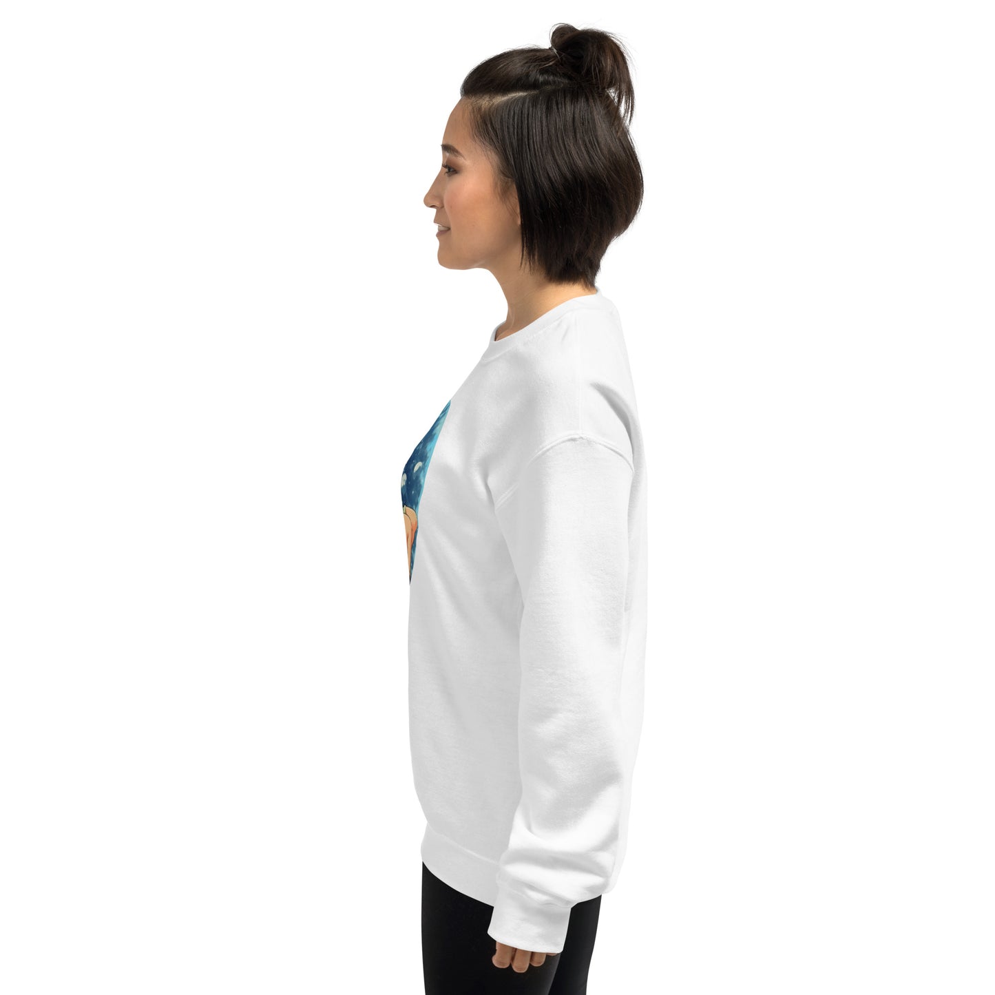 Galaxy Girl Unisex Sweatshirt