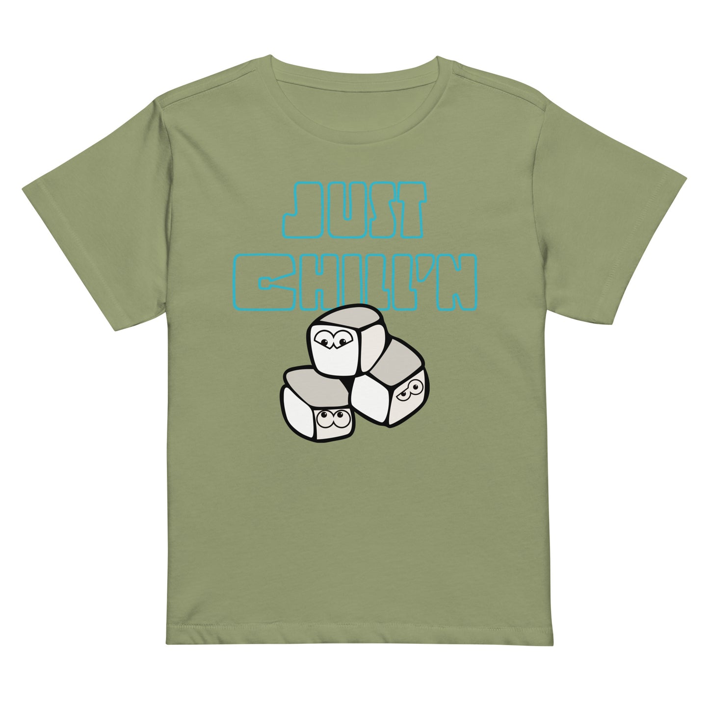Chillin Woman High Waist Tee