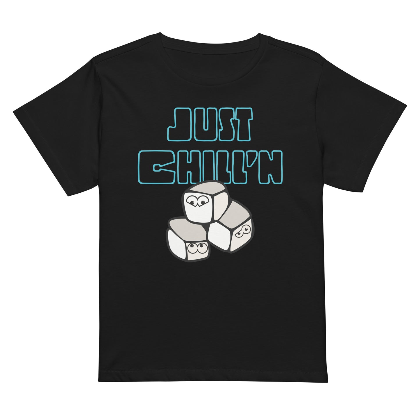 Chillin Woman High Waist Tee