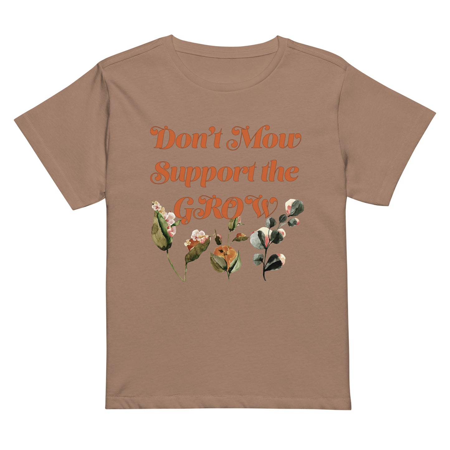 Let it Grow Women’s high-waisted t-shirt