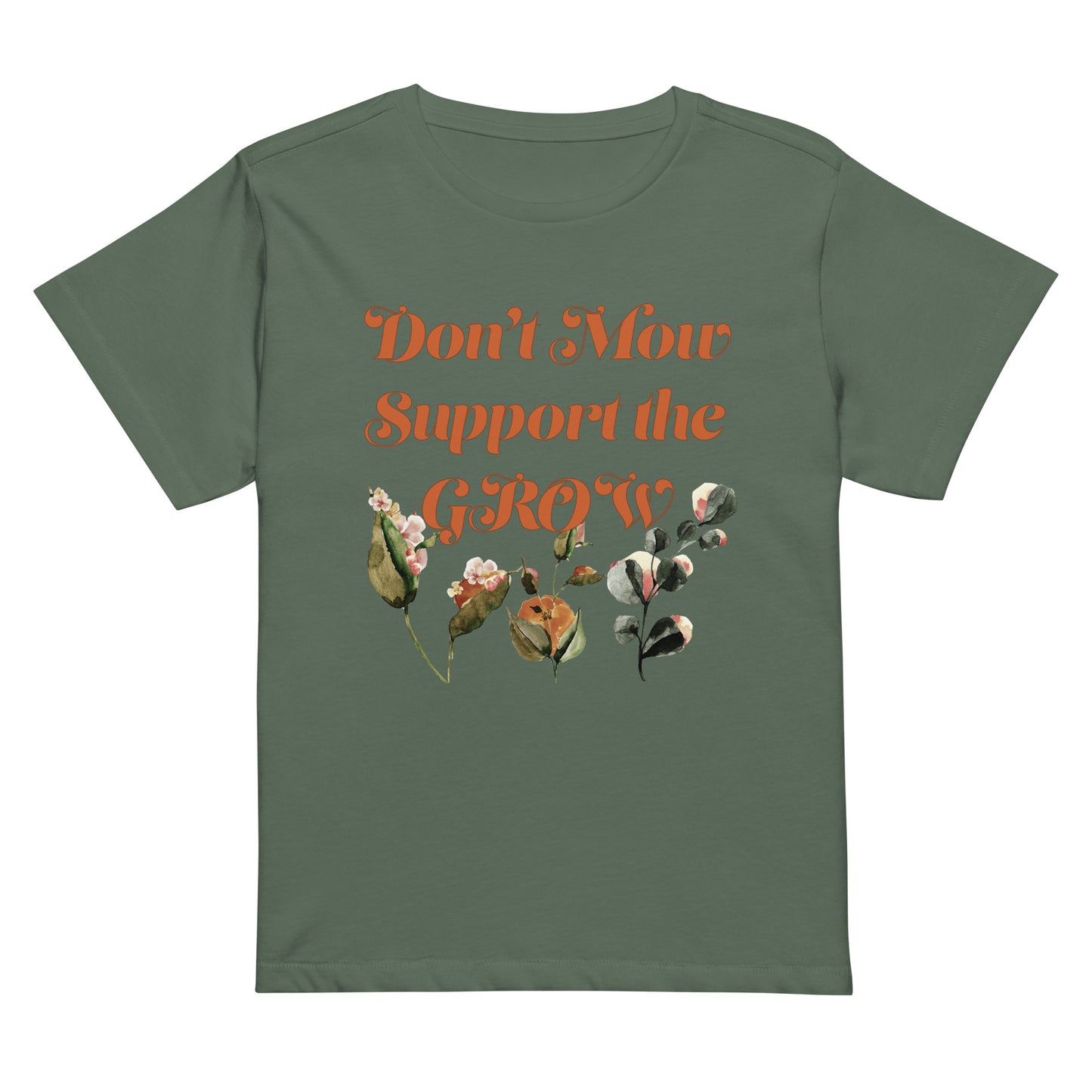 Let it Grow Women’s high-waisted t-shirt