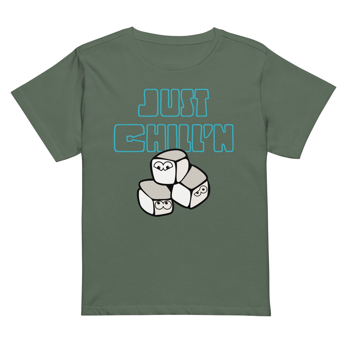 Chillin Woman High Waist Tee