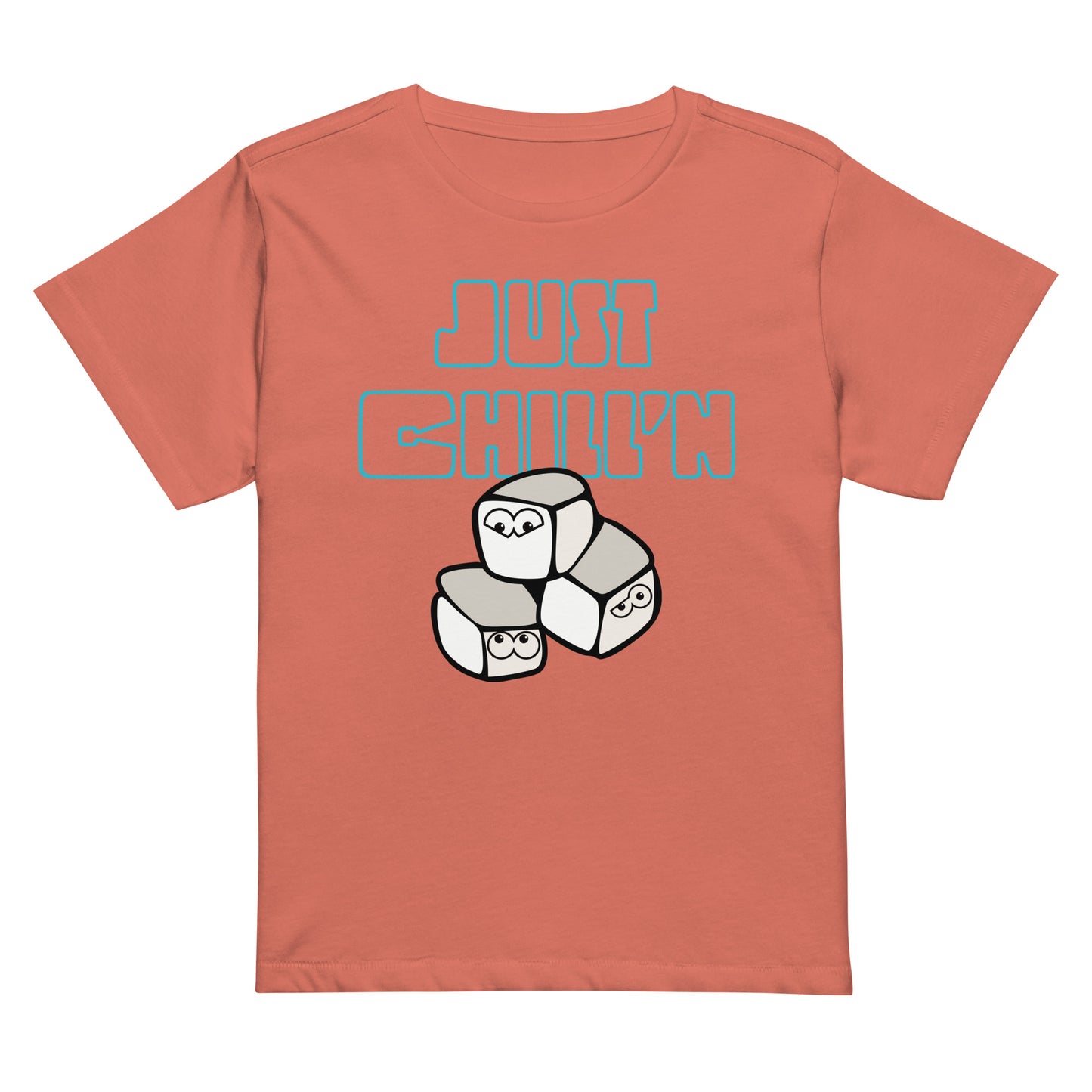 Chillin Woman High Waist Tee